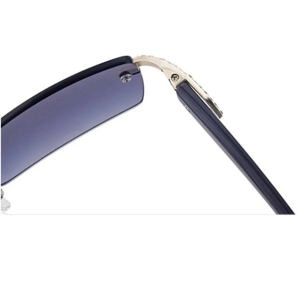 Men Sunglasses Square Rimless Street Wear Classic Trendy Diamond Shades Hip Hop‎